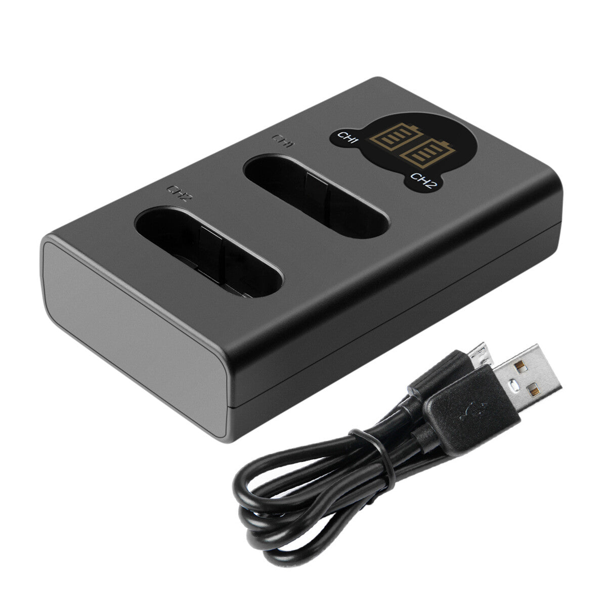 2X EN-EL23 Battery &Charger For Nikon Coolpix P900 S810c B700 P600 P610 P610s