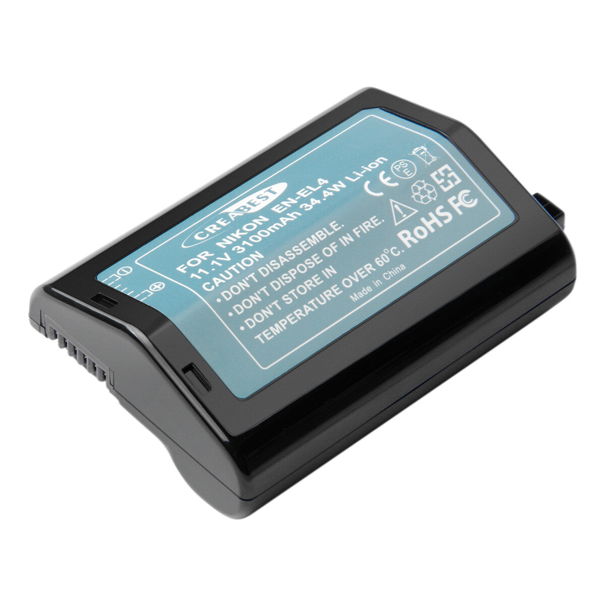 3100mAh EN-EL4 Battery For Nikon EN-EL4e F6 D2X D2Xs D2H D2Hs D3 D3S D3X EN-EL4a