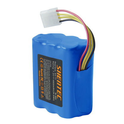 SHENTEC 4800mAh 7.2V Replacement Battery For Neato XV-11 XV-12 XV-14 XV-15 XV-21 XV-25 205-0001