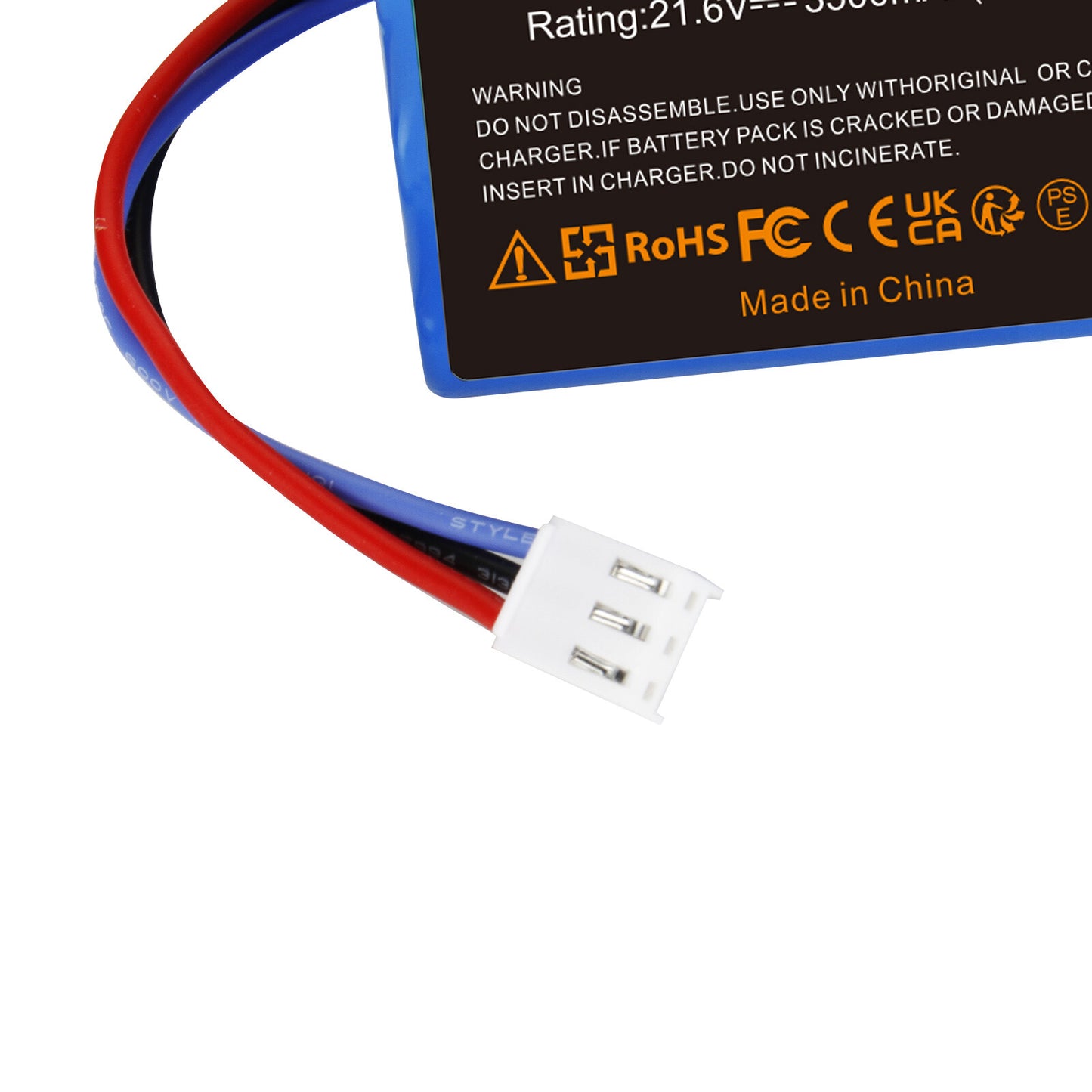 SHENTEC 3.5Ah 21,6V Replacement Battery for Philips FC6721 FC6723 FC6721 FC6722 FC6729 INR18650C25