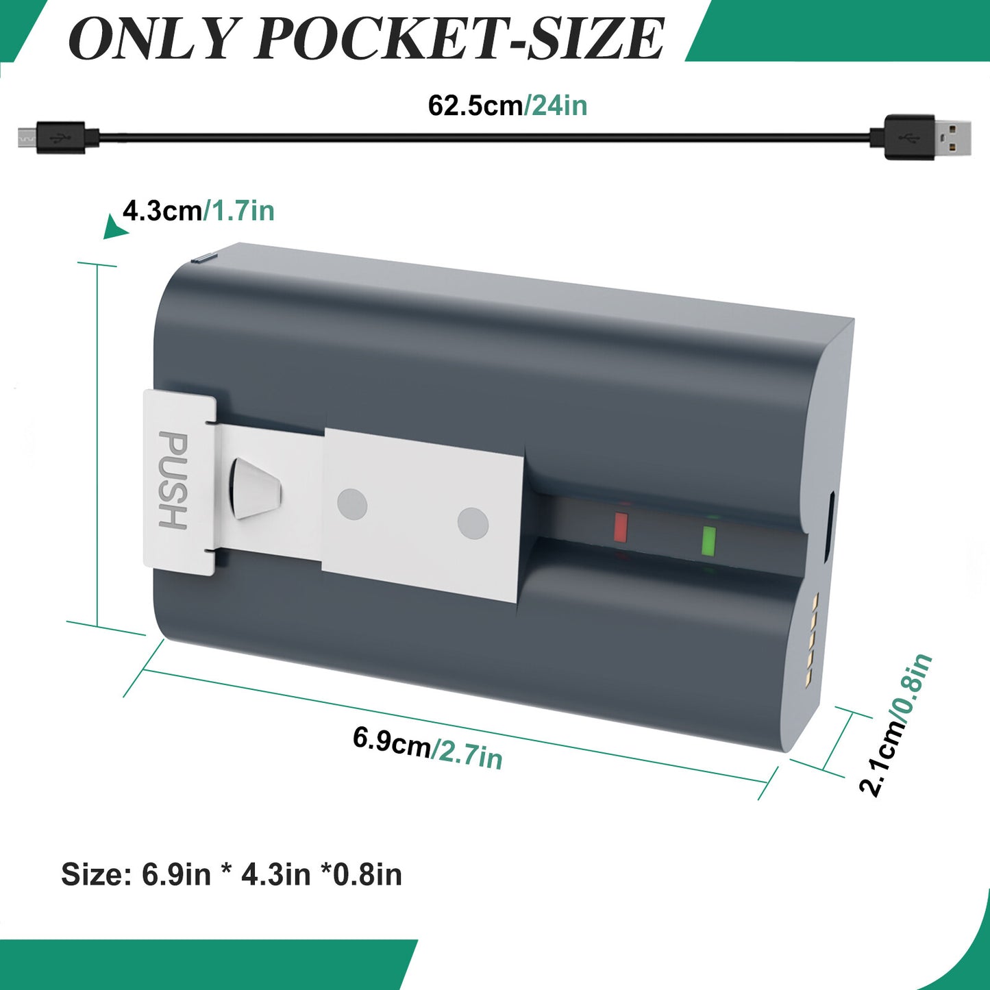 SHENTEC 6.4Ah V4 Rechargeable Battery For Ring Video Doorbell 2 3 4 Spotlight Stick Up