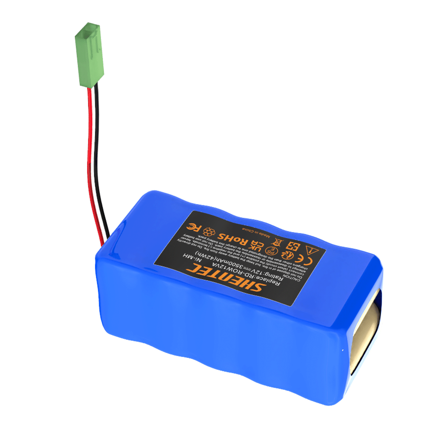 SHENTEC 3.5Ah 12V Battery Replace RD-ROW12VA for Rowenta RH846301 RS-Rh5488 RH846501