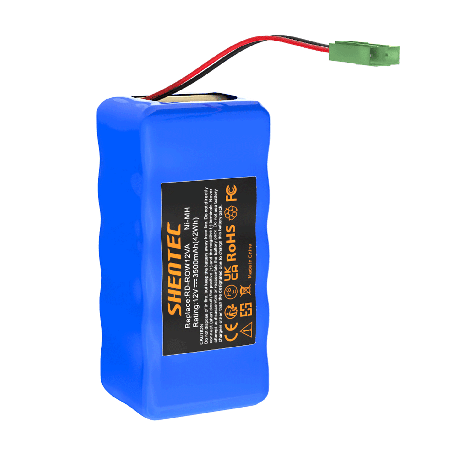SHENTEC 3.5Ah 12V Battery Replace RD-ROW12VA for Rowenta RH846301 RS-Rh5488 RH846501