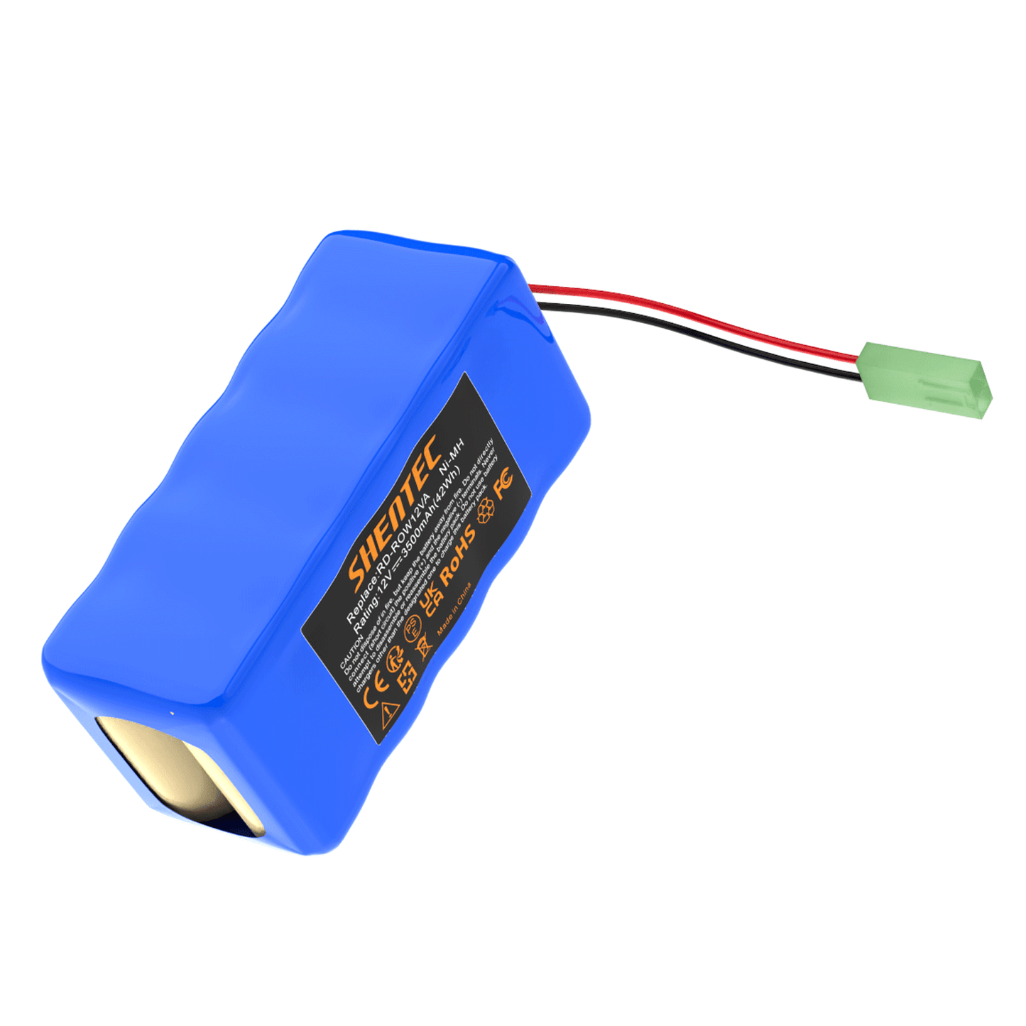 SHENTEC 3.5Ah 12V Battery Replace RD-ROW12VA for Rowenta RH846301 RS-Rh5488 RH846501