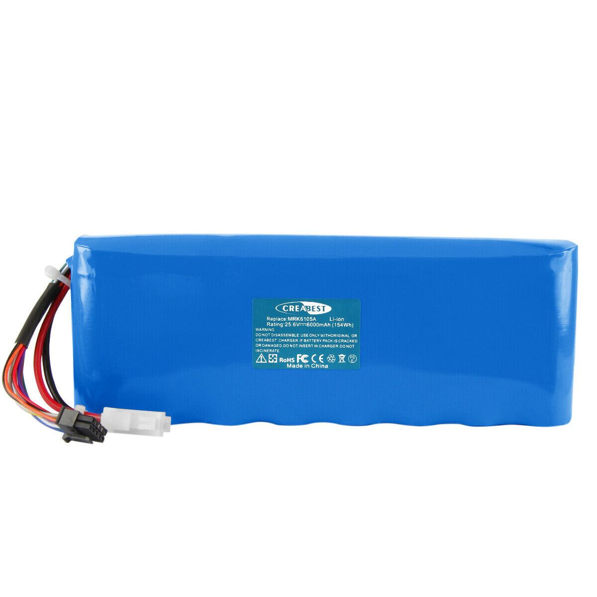 6Ah 25.6V Li-ion Battery for Robomow BAT6000A MRK6103A XR3 3000 RS630 RS622