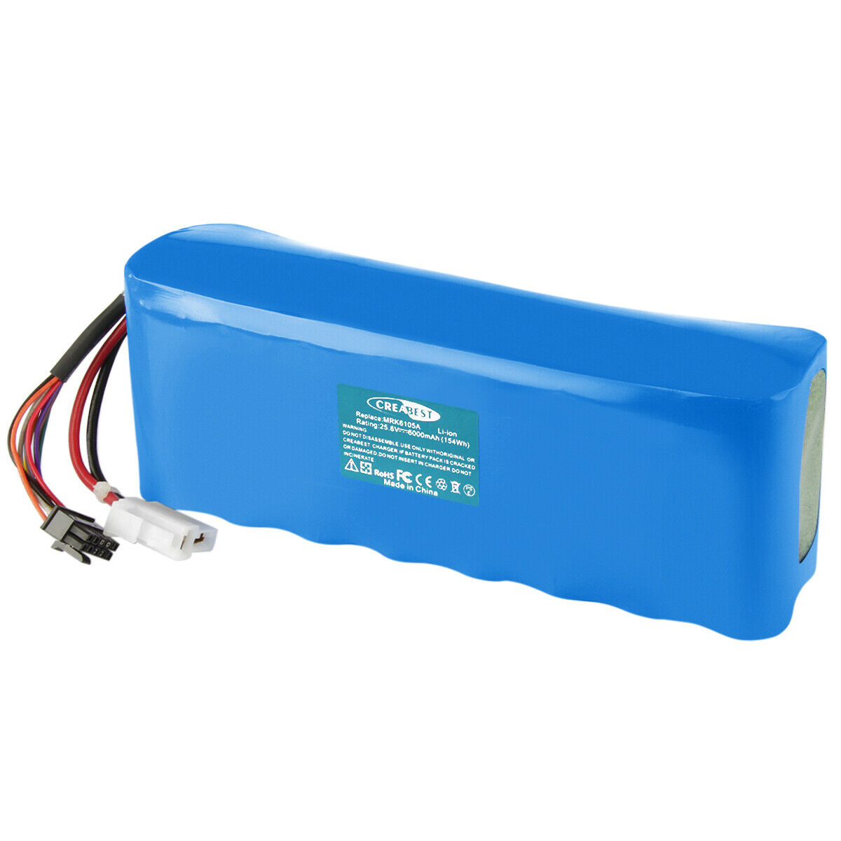 6Ah 25.6V Li-ion Battery for Robomow BAT6000A MRK6103A XR3 3000 RS630 RS622