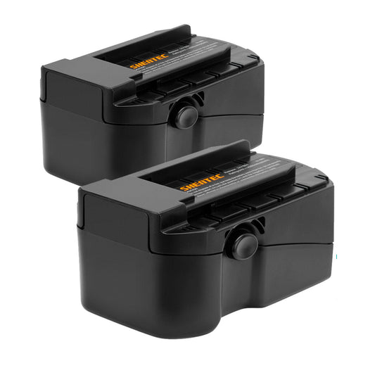 SHENTEC 2X 24V 4Ah Ni-MH Battery for HILTI B24 B 24/2.0 B 24/3.0 SFL 24 TE 2-A WSW 650-A