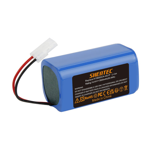 SHENTEC 3.5Ah 14.4V H18650CH-4S1P Battery For Xiaomi Mijia G1,Puppy R30 Vacuum Cleaner