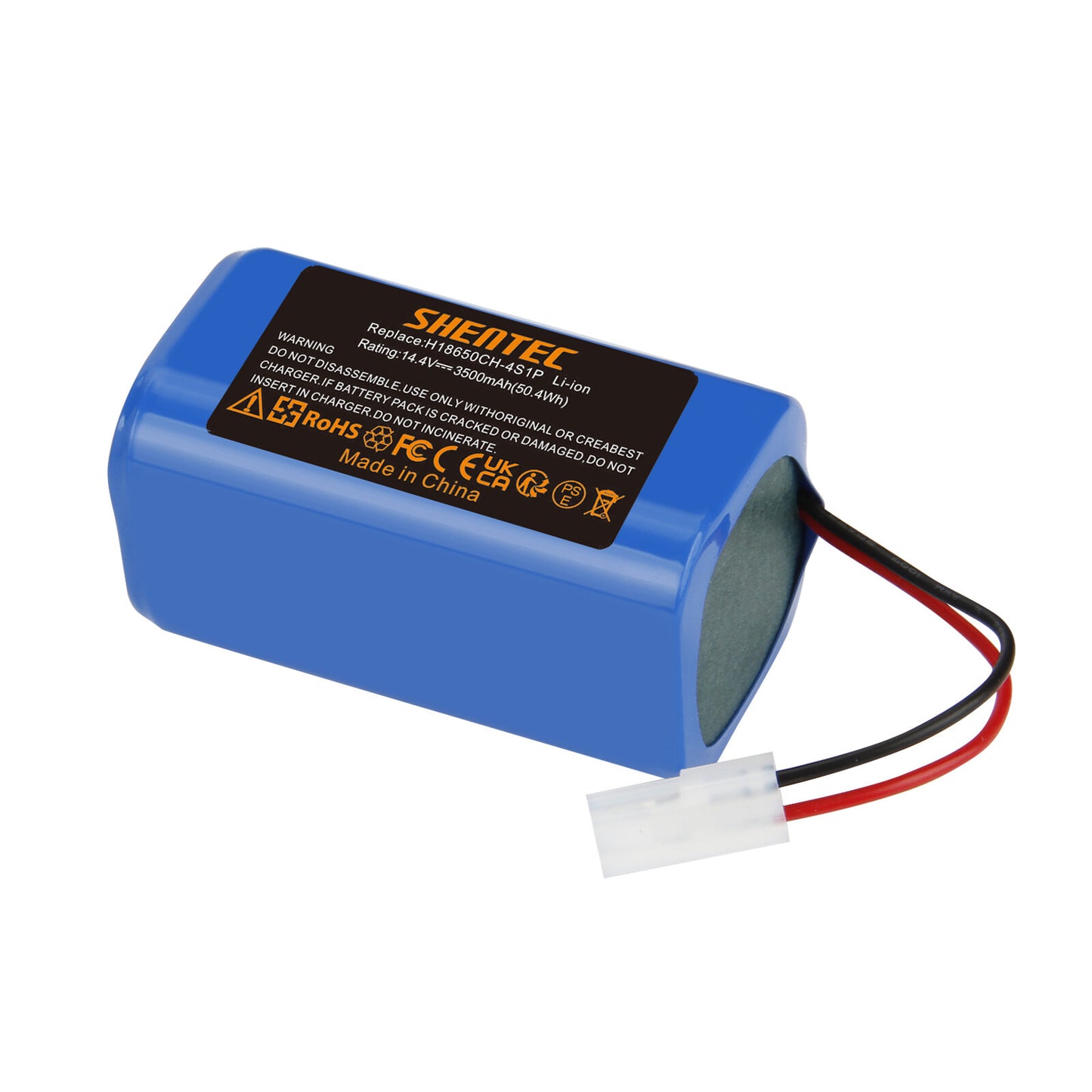 SHENTEC 3.5Ah 14.4V H18650CH-4S1P Battery For Xiaomi Mijia G1,Puppy R30 Vacuum Cleaner