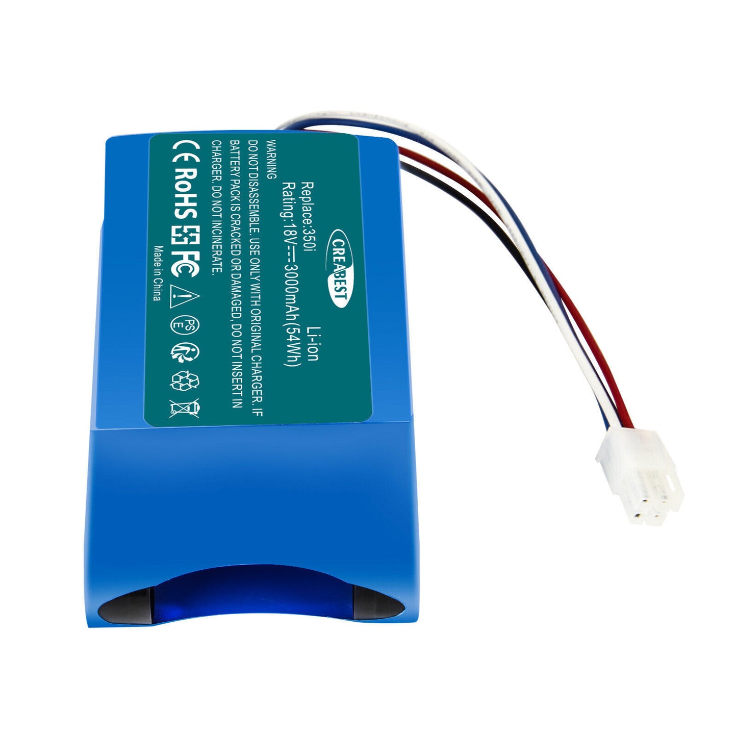SHENTEC 18V 3Ah Li-ion Battery Fit For Yard Force 1920726 AMIRO 400i 400Ri 350 400 350i